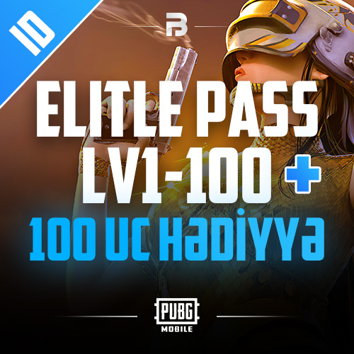 A14 Pubg Mobile Elite Pass LV1-100 + 100 UC