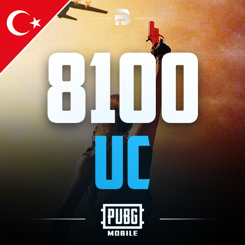Pubg Mobile 8100 UC TR