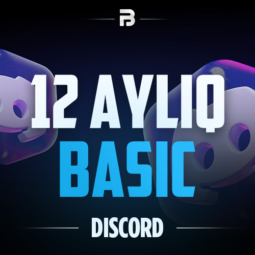 Discord Nitro Basic 12 Ay